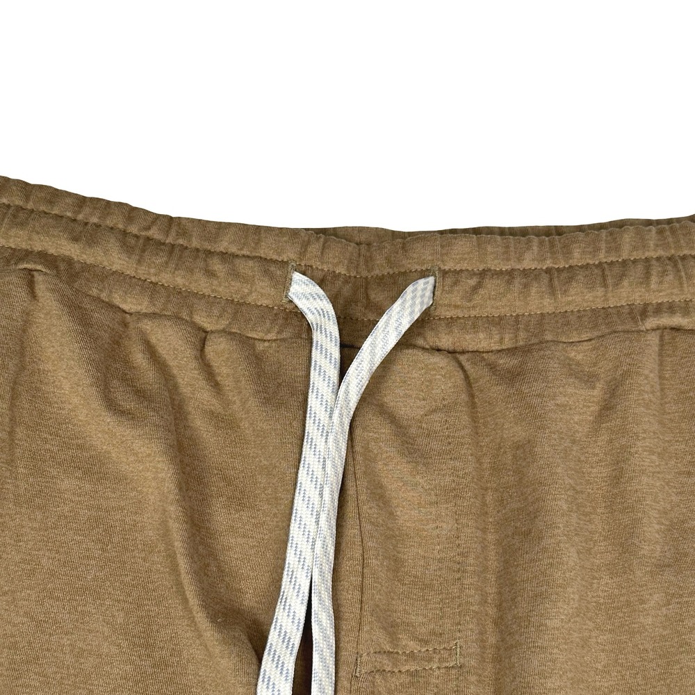 Vuori Ponto Short Mens XL Brown Camel Heather DreamKnit Performance Jersey V344 - Picture 3 of 10